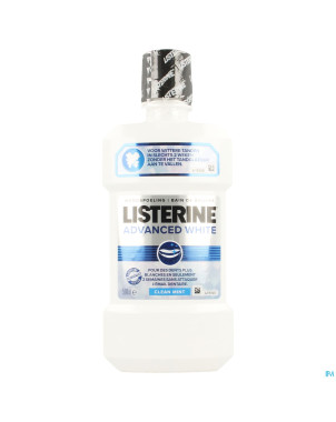 Listerine advanced white eau buccale 500ml