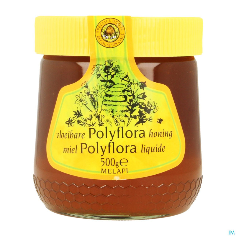 Melapi miel polyflora liquide    500g 5526