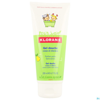 Klorane petit junior gel douche poire    200ml