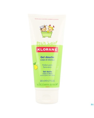 Klorane petit junior gel douche poire    200ml
