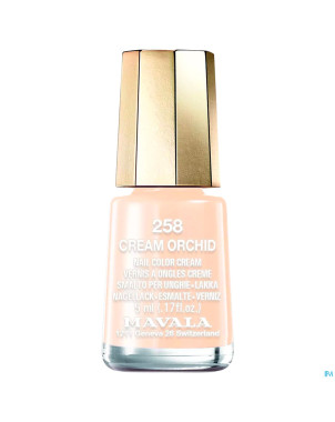 Mavala vao delicate 258 cream orchid    5ml