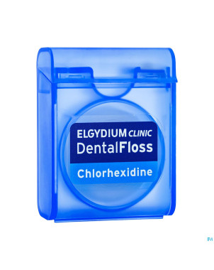 Elgydium clinic dentalfloss chlorhexidine    50m