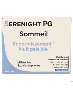 Serenight pg pharmagenerix caps  30