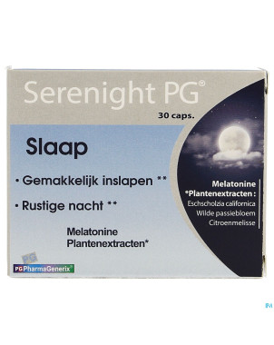 Serenight pg pharmagenerix caps  30