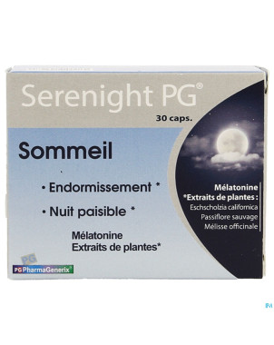 Serenight pg pharmagenerix caps  30