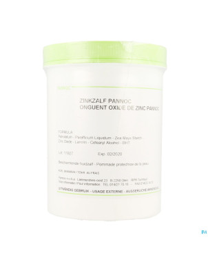 Onguent oxyde zinc    1kg pannoc