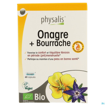 Physalis teunisbloem+bernagie bio    caps  60