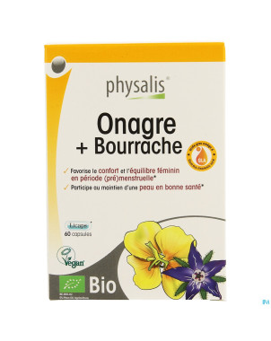 Physalis teunisbloem+bernagie bio    caps  60