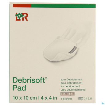 Debrisoft pad    10 x 10cm  5 34321