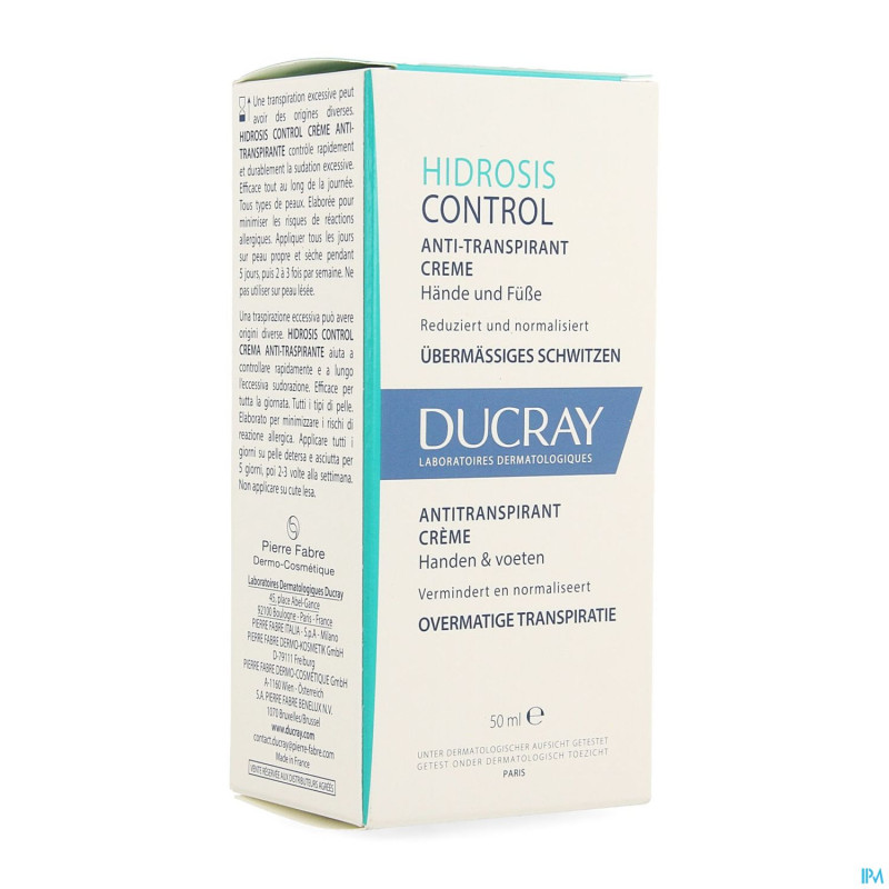 Ducray hidrosis control creme  50ml
