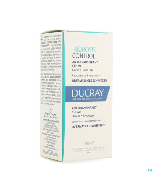 Ducray hidrosis control creme  50ml
