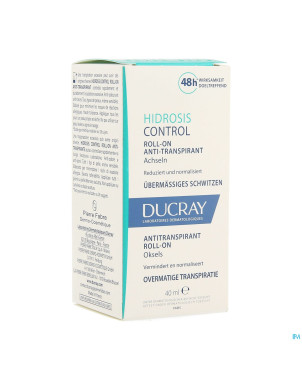 Ducray hidrosis control roll-on 40ml