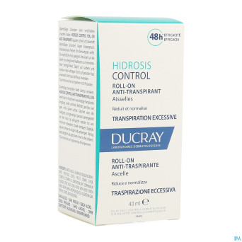 Ducray hidrosis control roll-on 40ml