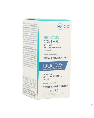 Ducray hidrosis control roll-on 40ml