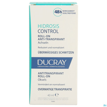 Ducray hidrosis control roll-on 40ml