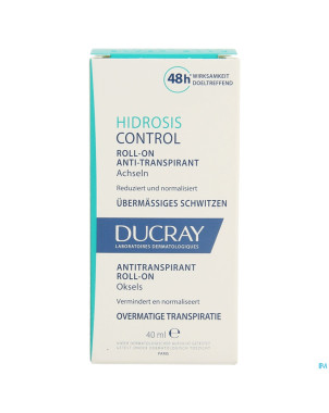 Ducray hidrosis control roll-on 40ml