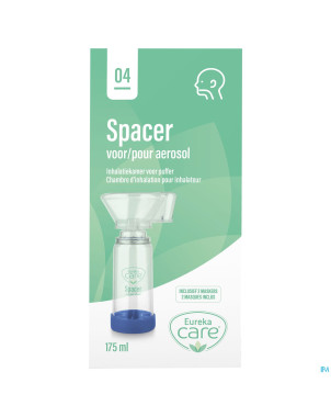Chamber spacer mr aerosol masque enfant adult