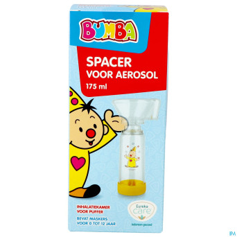 Chamber spacer bumba masque bebe enfant