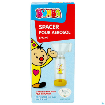 Chamber spacer bumba masque bebe enfant