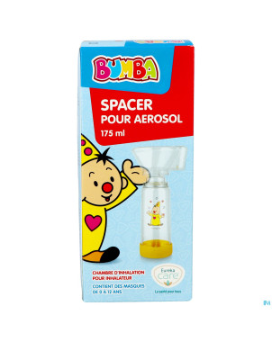 Chamber spacer bumba masque bebe enfant