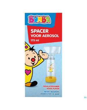 Chamber spacer bumba masque bebe enfant