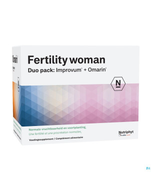 Fertility woman duo 60 comp improv.+60 caps omarin