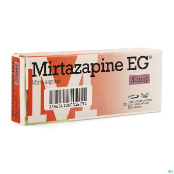 Mirtazapine eg 30mg pi pharma comp pell  30 pip
