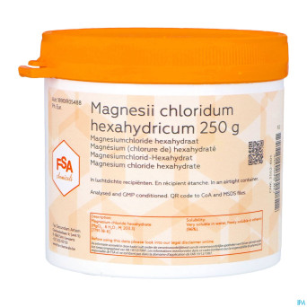 Magnesium chlorure hexahydrate 250g magis