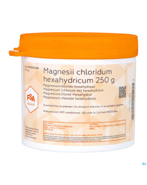 Magnesium chlorure hexahydrate 250g magis