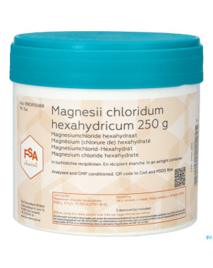 Magnesium chlorure hexahydrate 250g magis