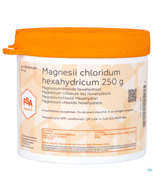 Magnesium chlorure hexahydrate 250g magis
