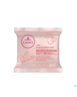 Laino savon pulpe peche blacnhe bio    75g