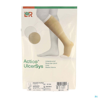 Actico ulcersys sous bas 3 blanc   l 38-42cm 32534