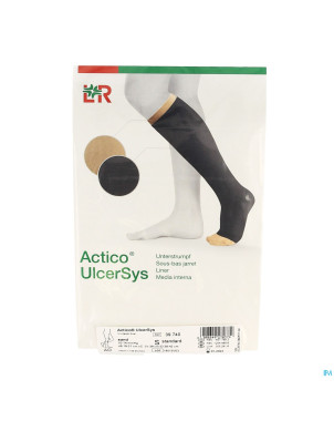 Actico ulcersys sous bas 3 sable   s 38-42cm 39740