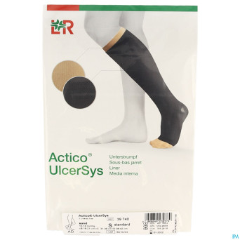 Actico ulcersys sous bas 3 sable   s 38-42cm 39740