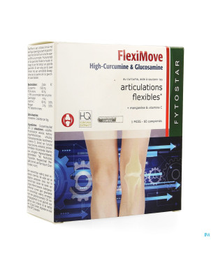 Fytostar flexi move curcumine + glucosam. comp  60