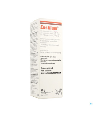 Enstilum 50mcg/0,5mg/g mousse cutanee spray
