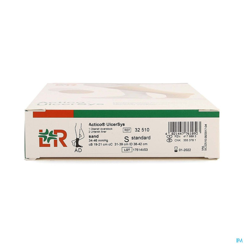 Actico ulcersys sable-blanc    s 38-42cm 32510