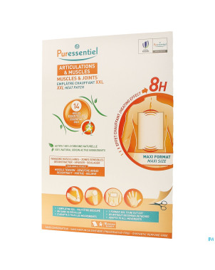Puressentiel articulation muscl.patch chauff.  xxl