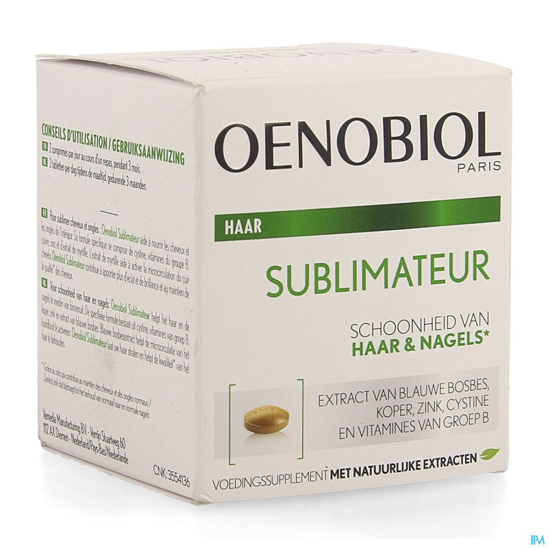 Oenobiol capillaire sublimateur    softcaps  60