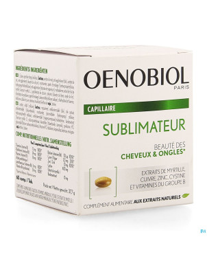 Oenobiol capillaire sublimateur    softcaps  60
