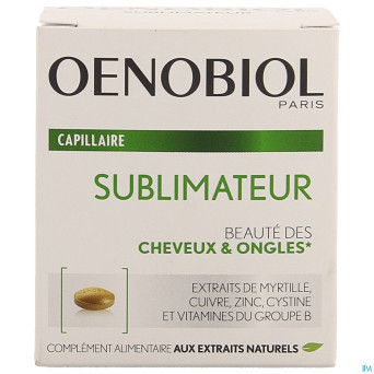 Oenobiol capillaire sublimateur    softcaps  60