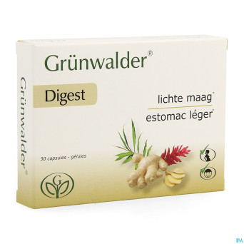 Grunwalder digest estomac leger    caps  30