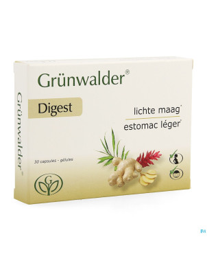 Grunwalder digest estomac leger    caps  30