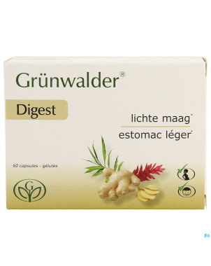 Grunwalder digest estomac leger maxi    caps  60
