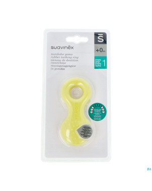 Suavinex theeters&rattlers anneau dentition 1 +0m