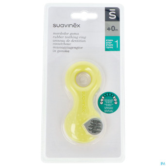 Suavinex theeters&rattlers anneau dentition 1 +0m