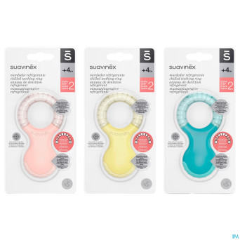 Suavinex theeters&rattlers anneau dentition 2 +2m