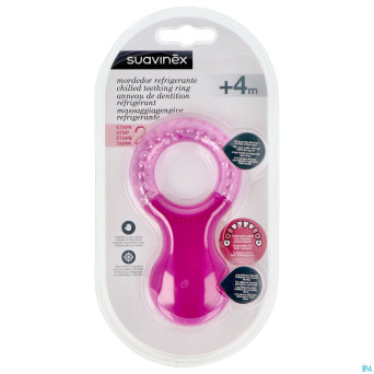 Suavinex theeters&rattlers anneau dentition 2 +2m