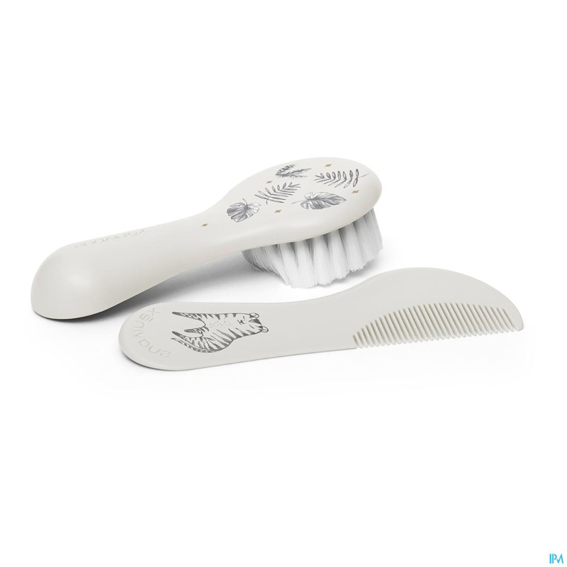 Suavinex hygiene peigne brosse blanc